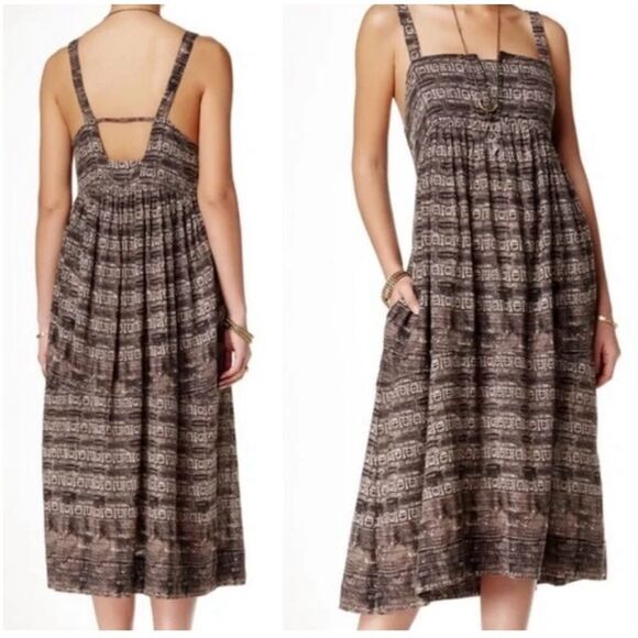 Free People Noyal Sac Magique midi dress size s - Picture 9 of 9